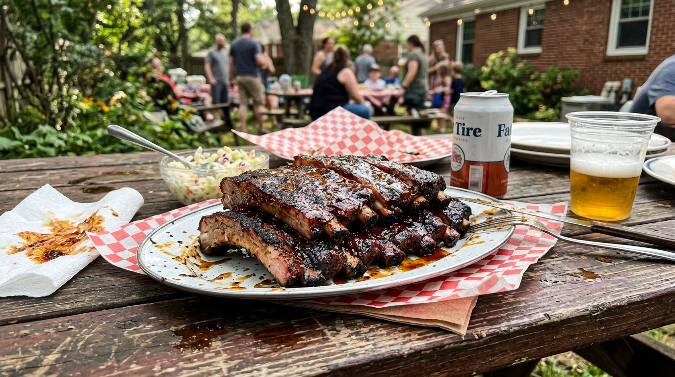 3-2-1 Spare Ribs: The Foolproof Crowd Pleaser