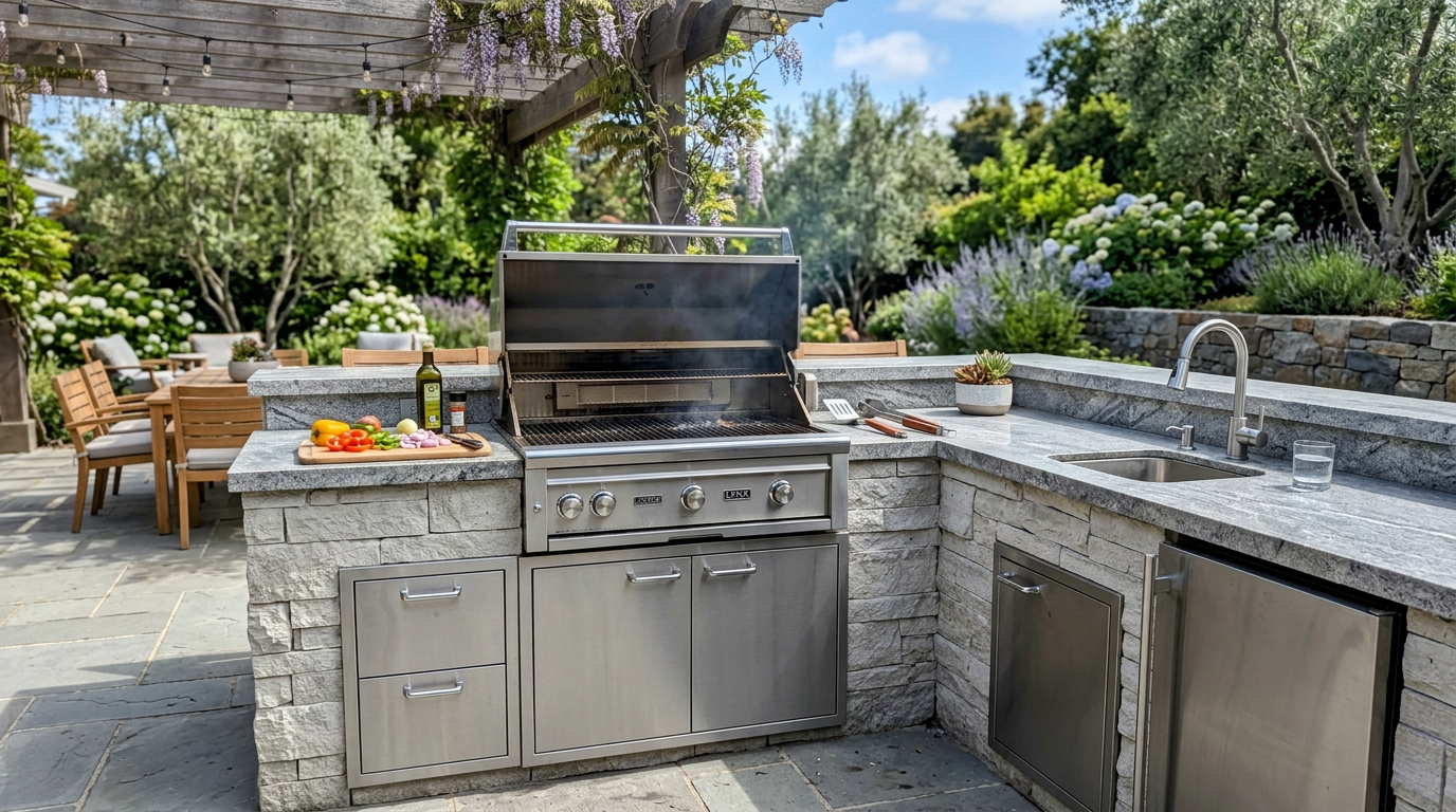 The Anatomy of a Perfect Outdoor Kitchen
