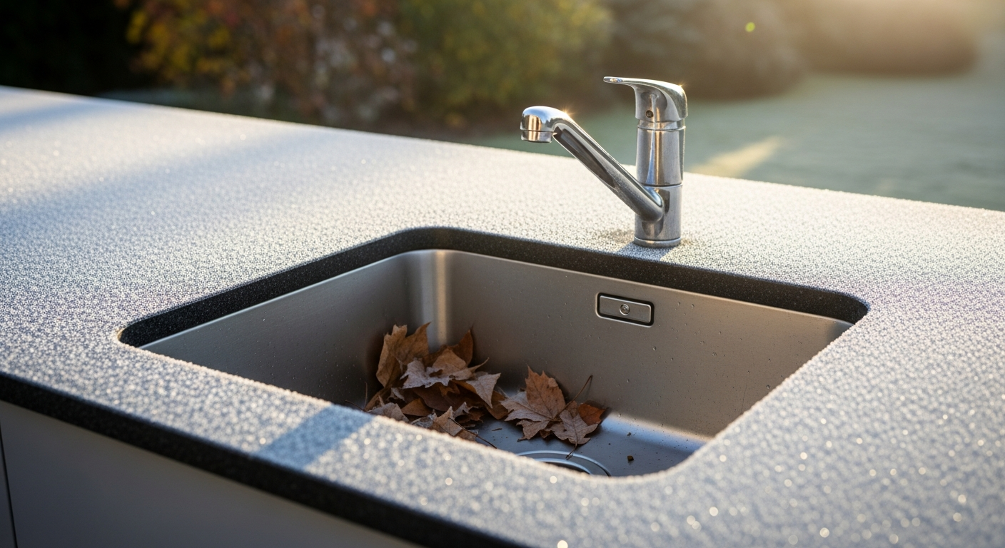 Winterized Outdoor Sink